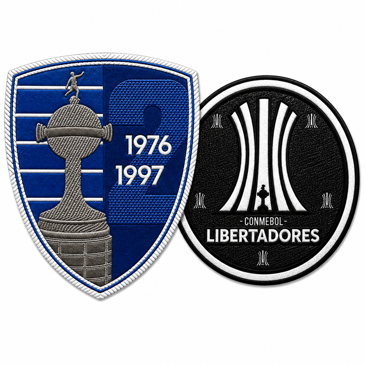 Patch Patch Campeão Libertadores - (2 peças · Mangas Esquerda + Direita)