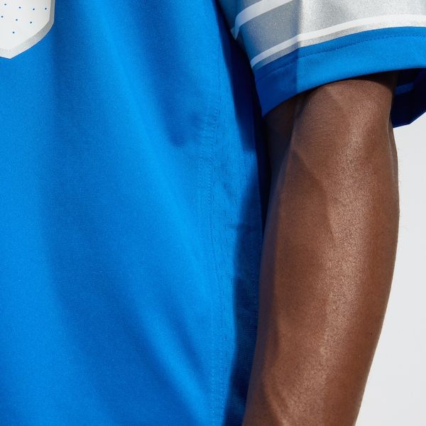 Jared Goff Game Jersey Blue