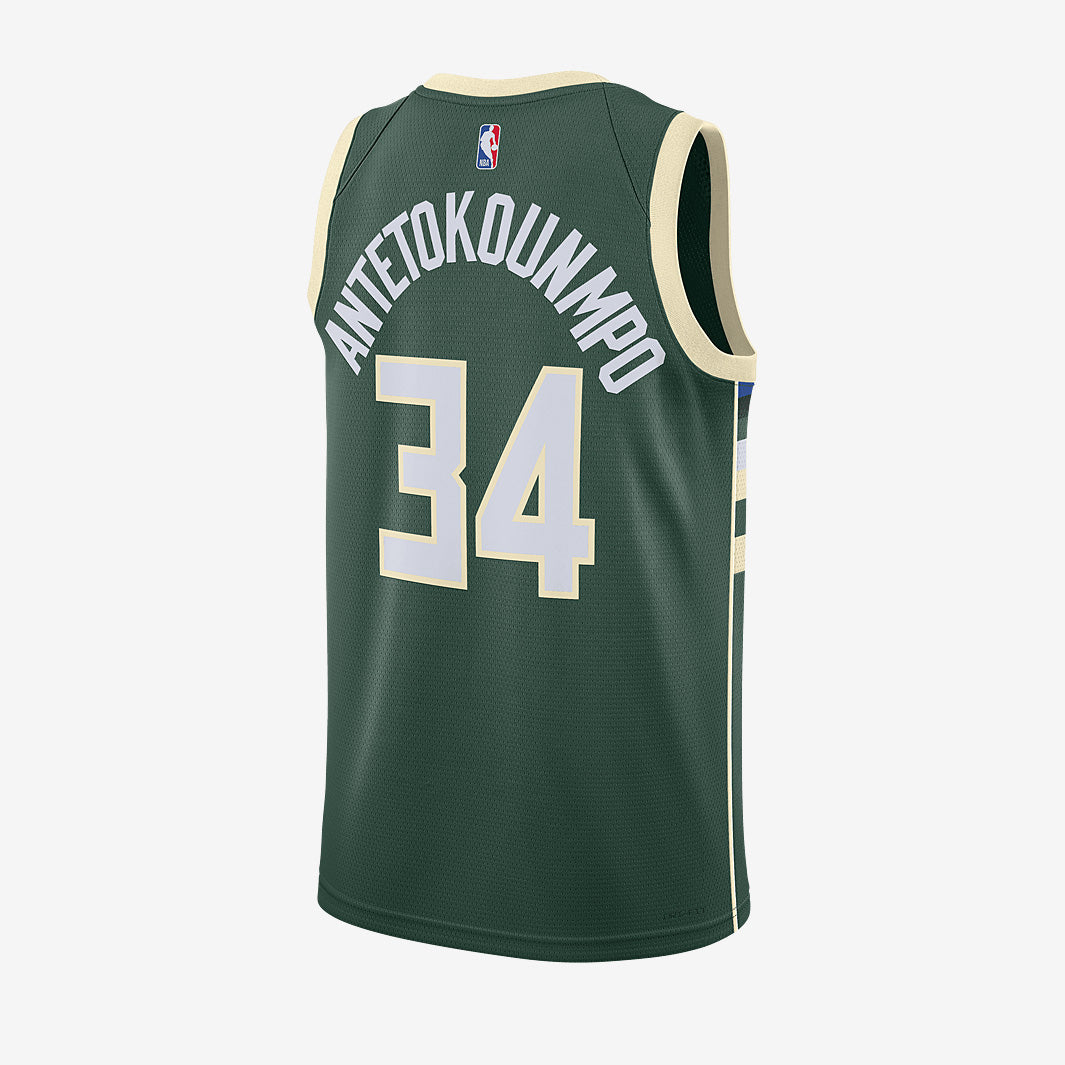 Giannis Antetokounmpo Breathable Swingman 2022 Icon Jersey