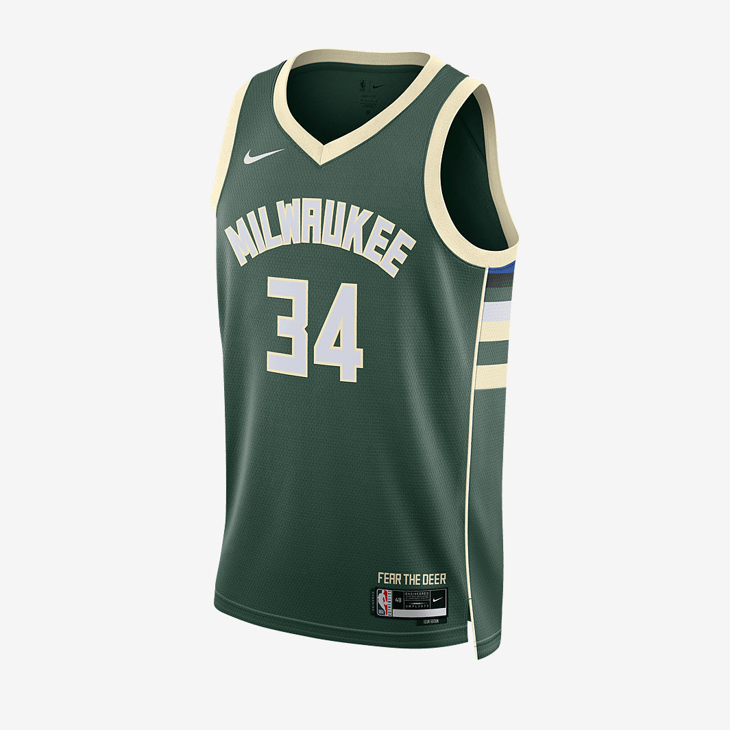 Giannis Antetokounmpo Breathable Swingman 2022 Icon Jersey