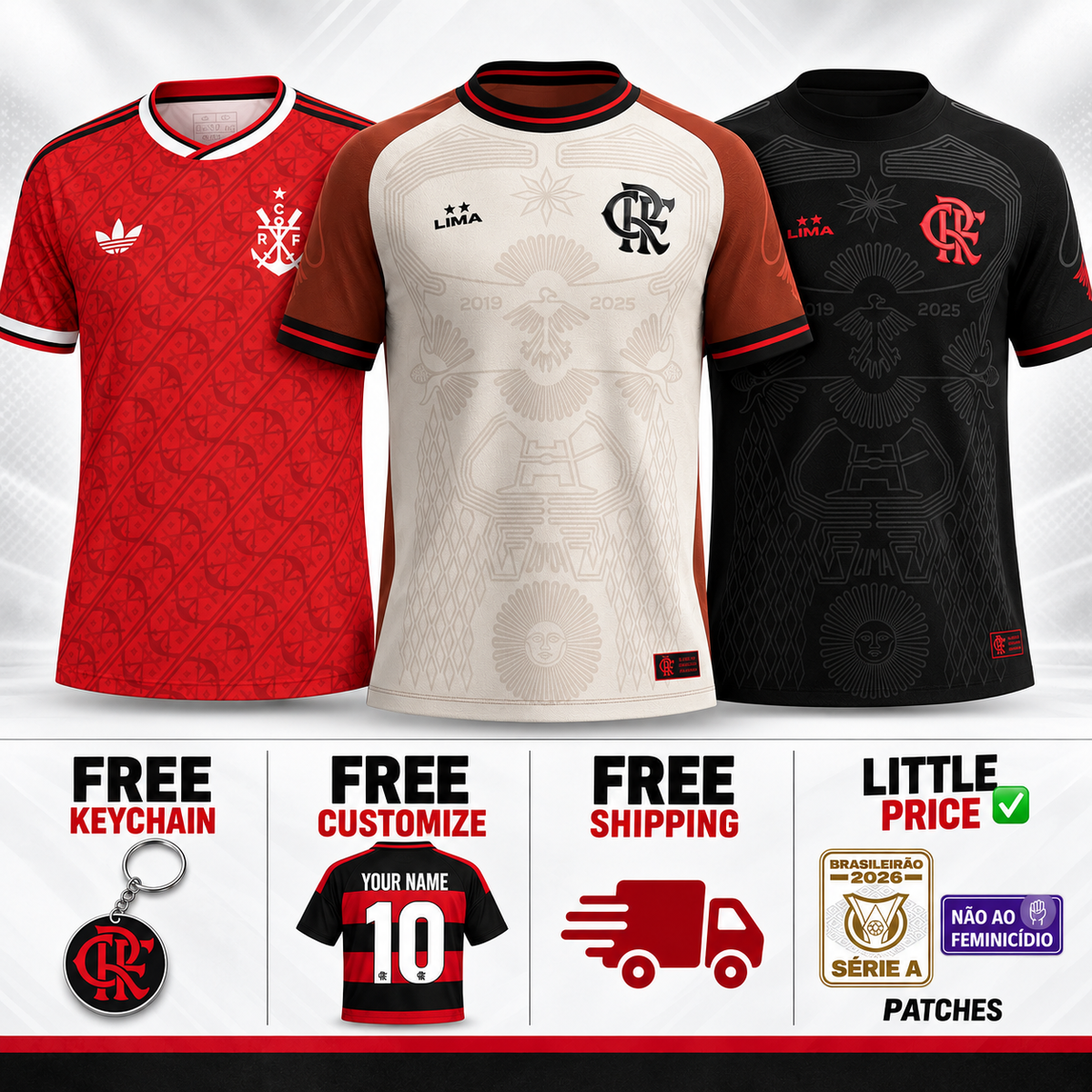 Combo Urubu de Lima and Third 26/27 Fan Shirt