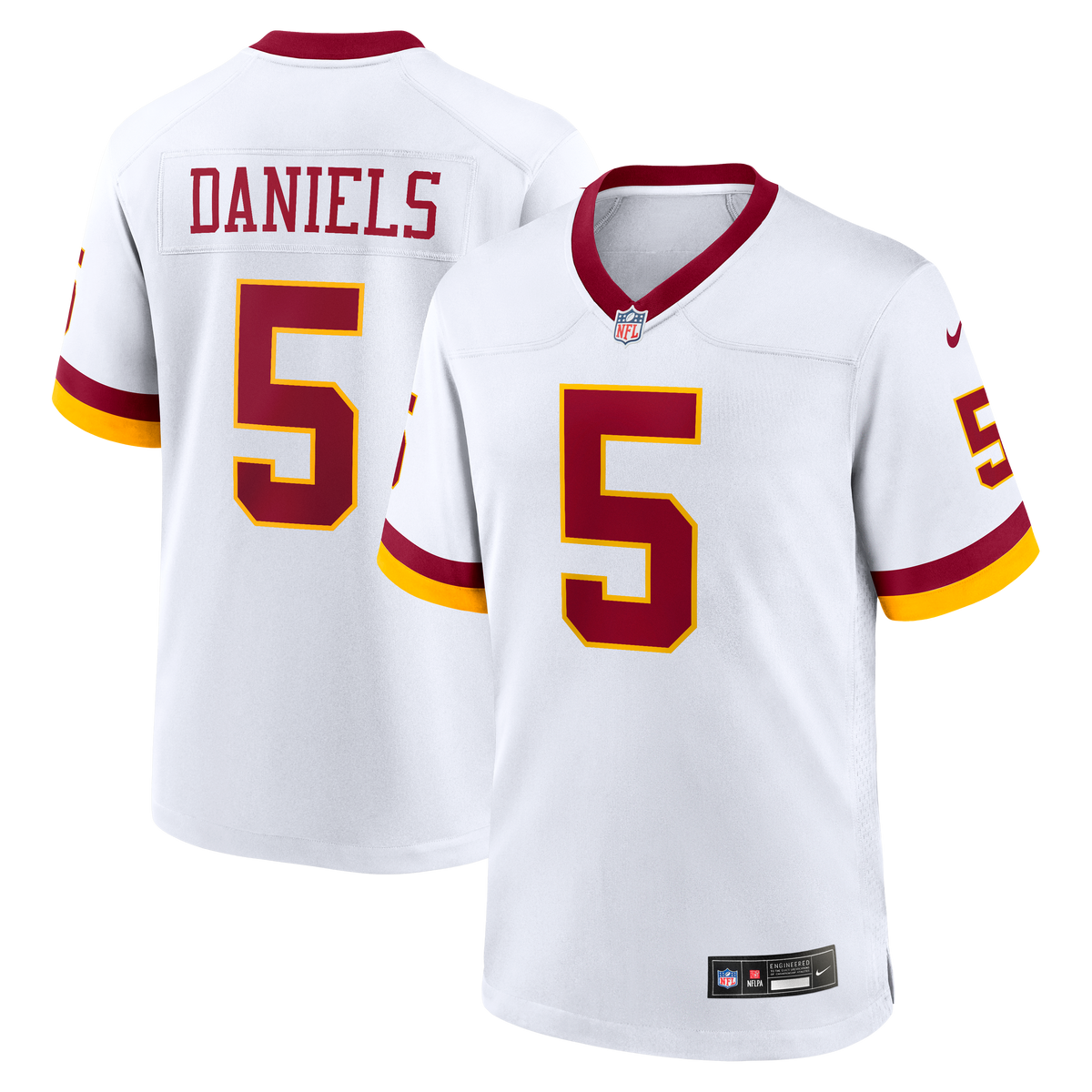 Washington Commanders Jayden Daniels Alternate Game Jersey Black