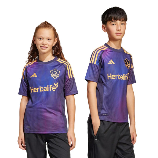 LA Galaxy Away 25/26 Kids Shirt Kit