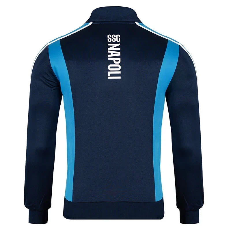 Ssc Napoli 25/26 Anthem Dark Blue Euro Jacket