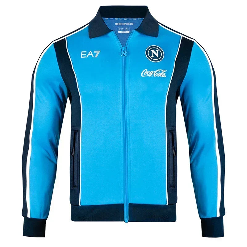 Ssc Napoli 25/26 Anthem Sky Blue Euro Jacket