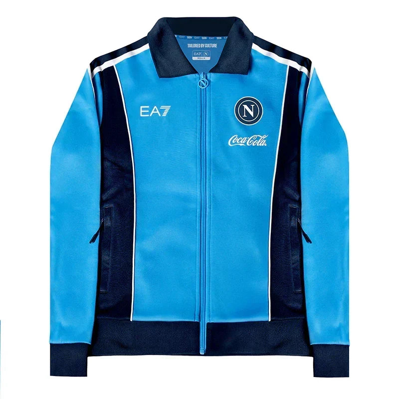Ssc Napoli 25/26 Anthem Sky Blue Euro Jacket