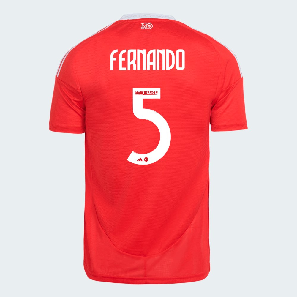 Home 25/26 Soccer Fernando #5 Fan Shirt