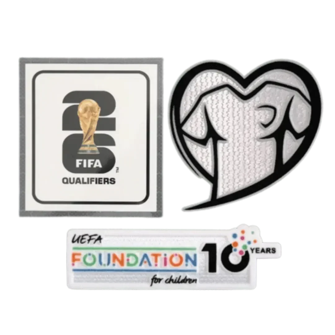 Patches World Cup 2026 Qualifiers Play With Heart & FOUNDATION