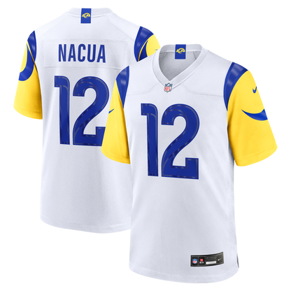 Puka Nacua Game Jersey White