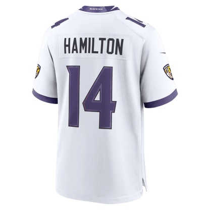 Kyle Hamilton Game Jersey White