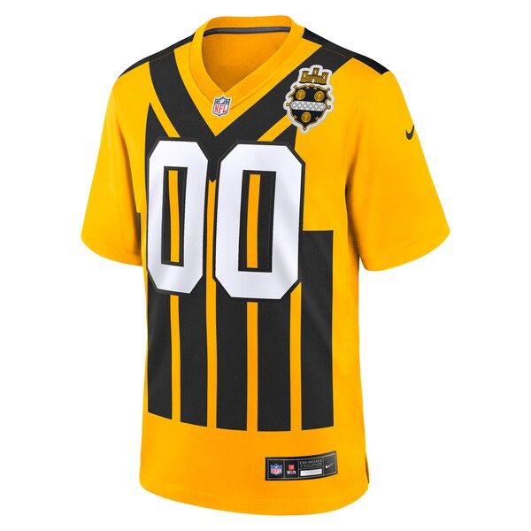 Alternate 1933 Throwback Game Custom Jersey Gold