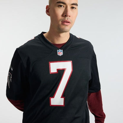 Bijan Robinson Game Jersey Black