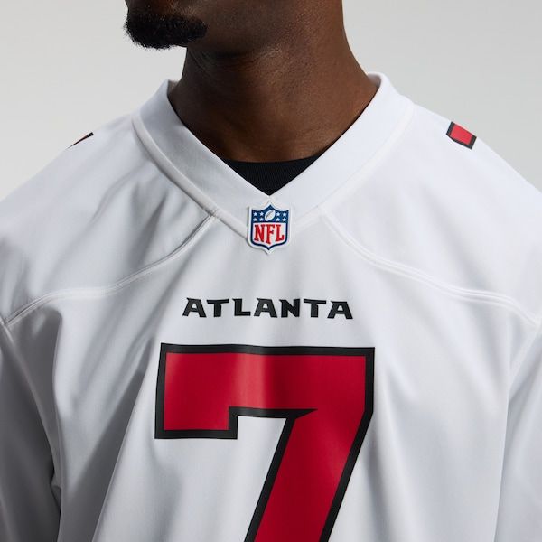 Bijan Robinson Game Jersey White