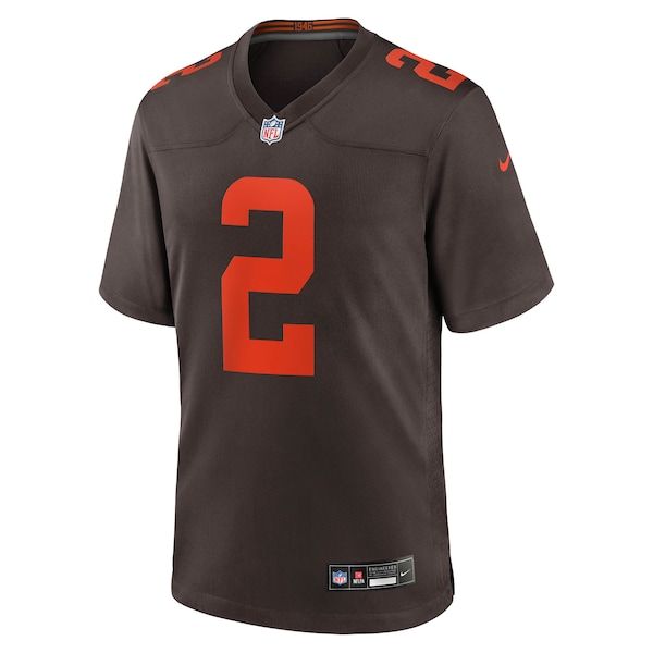 Shedeur Sanders Alternate Game Jersey Brown