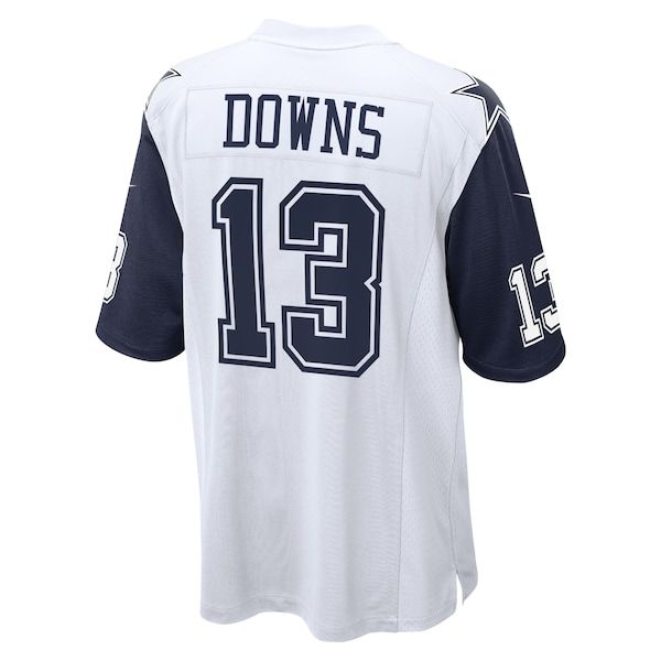 Caleb Downs 2026 Draft First Round Pick No. 11 Game Jersey White