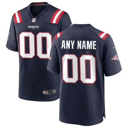 Custom Game Jersey Navy