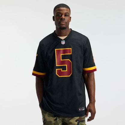 Washington Commanders Jayden Daniels Alternate Game Jersey Black