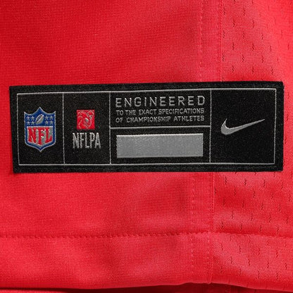 Drake Maye Game Jersey Red