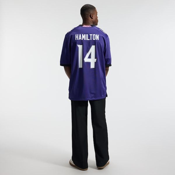 Kyle Hamilton Game Jersey Purple