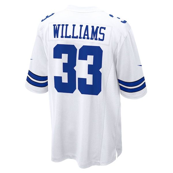 Javonte Williams Game Jersey White
