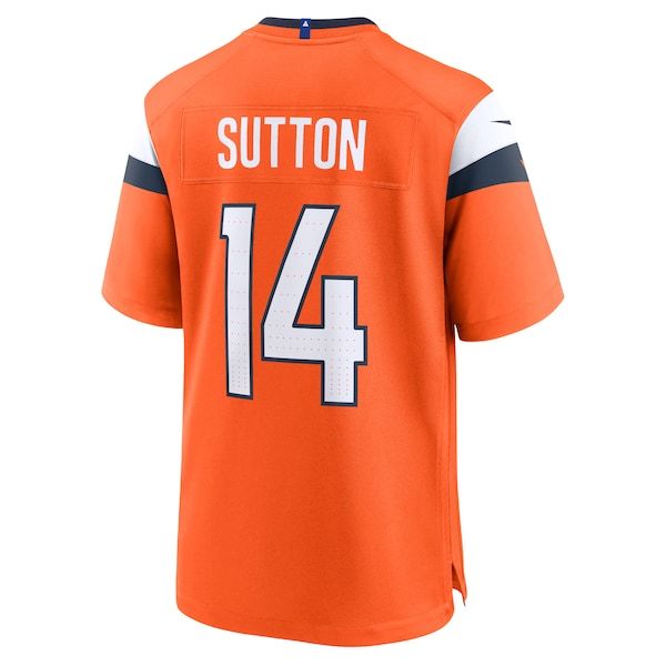Courtland Sutton Mile High Collection Game Jersey Orange