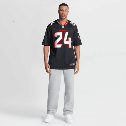 Derek Stingley Jr. Game Jersey Navy
