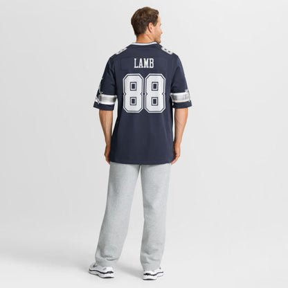 CeeDee Lamb Alternate Game Team Jersey Navy