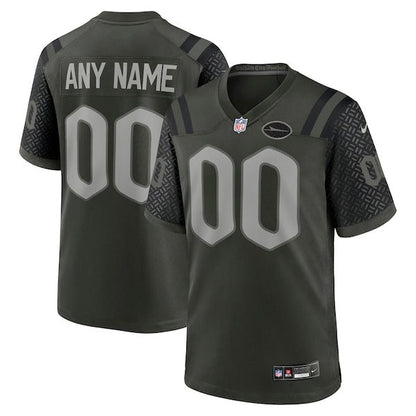 2025 Rivalries Custom Game Jersey Gotham Green