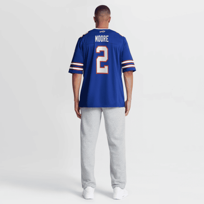 D.J. Moore Game Jersey Royal