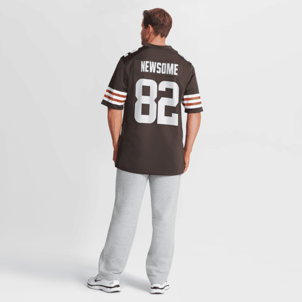 Ozzie Newsome Game Retired Player Jersey Brown