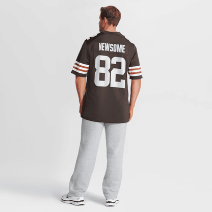 Ozzie Newsome Game Retired Player Jersey Brown