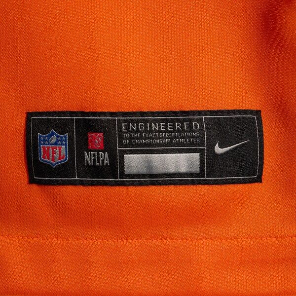 John Elway Mile High Collection 1977 Throwback Retired Player Game Jersey Orange
