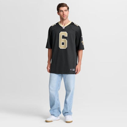 Tyler Shough Game Jersey Black
