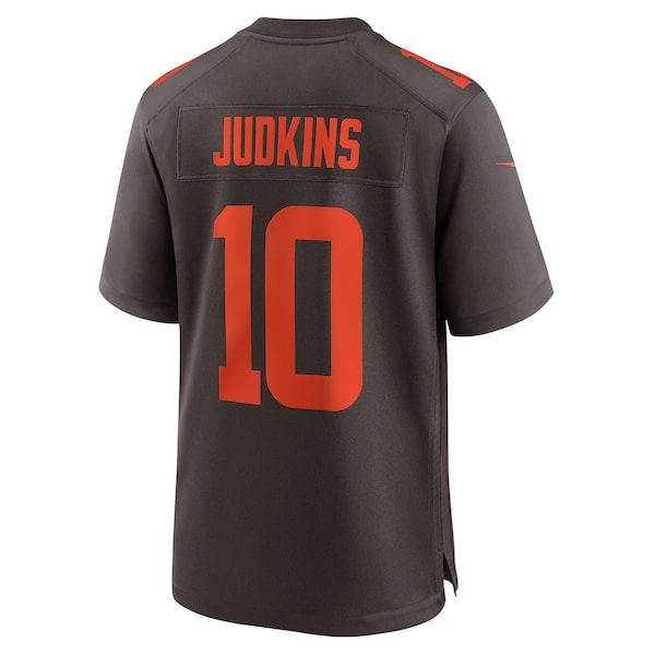 Quinshon Judkins Alpha Dawg Game Jersey Brown
