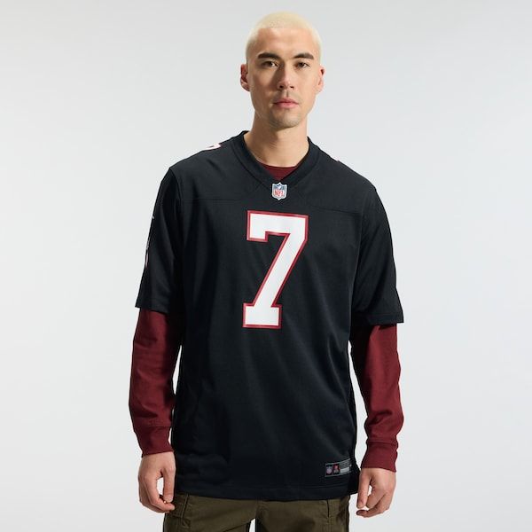Bijan Robinson Game Jersey Black
