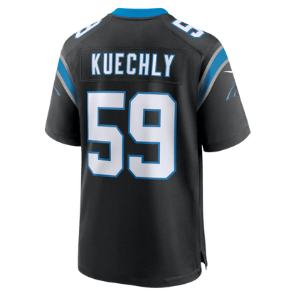 Luke Kuechly Game Jersey Black