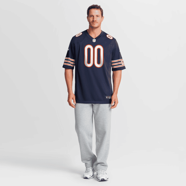 Custom Game Jersey Navy