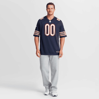 Custom Game Jersey Navy