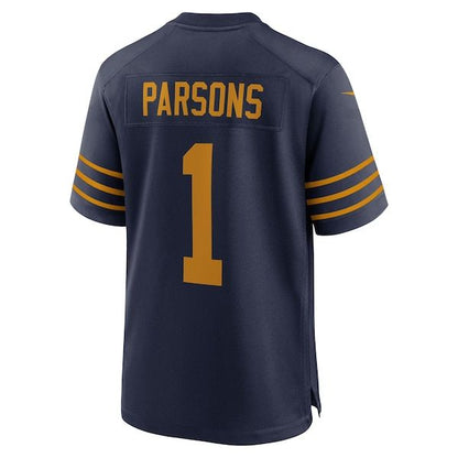 Micah Parsons Game Jersey Navy
