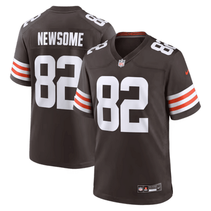 Ozzie Newsome Game Retired Player Jersey Brown
