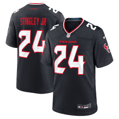 Derek Stingley Jr. Game Jersey Navy