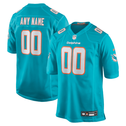 Custom Game Jersey Aqua