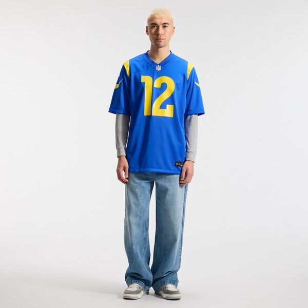 Puka Nacua Game Jersey Royal
