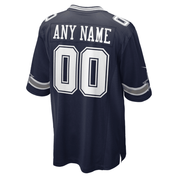 Custom Game Jersey Navy