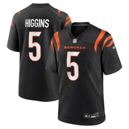 Tee Higgins Game Jersey Black