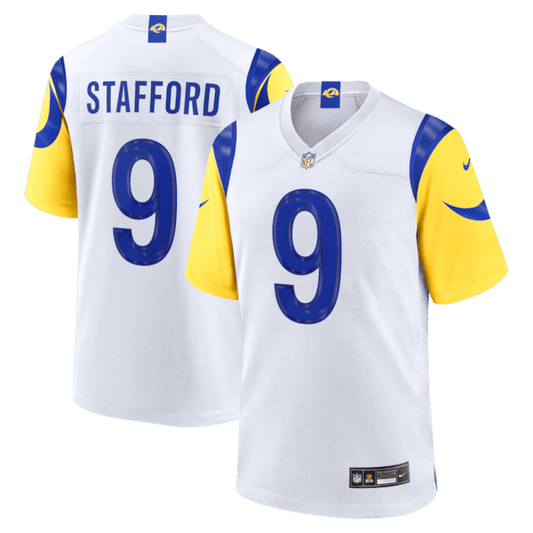 Matthew Stafford Game Jersey White