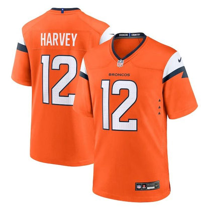 RJ Harvey Game Jersey Orange