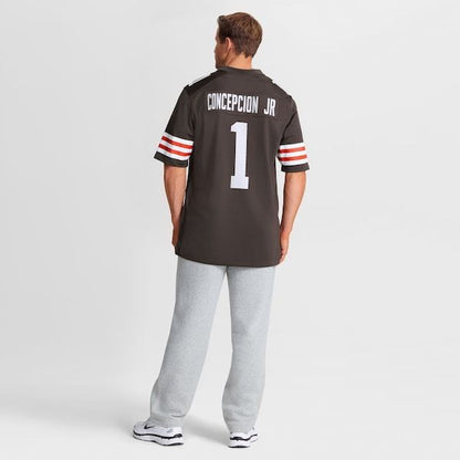 KC Concepcion 2026 Draft First Round Pick No. 24 Game Jersey Brown