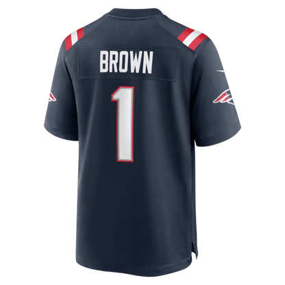 A.J. Brown Game Jersey Navy