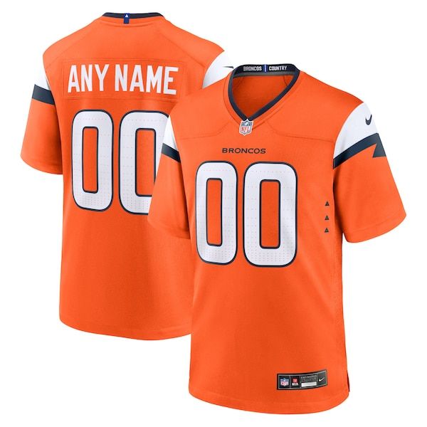 Custom Game Jersey Orange
